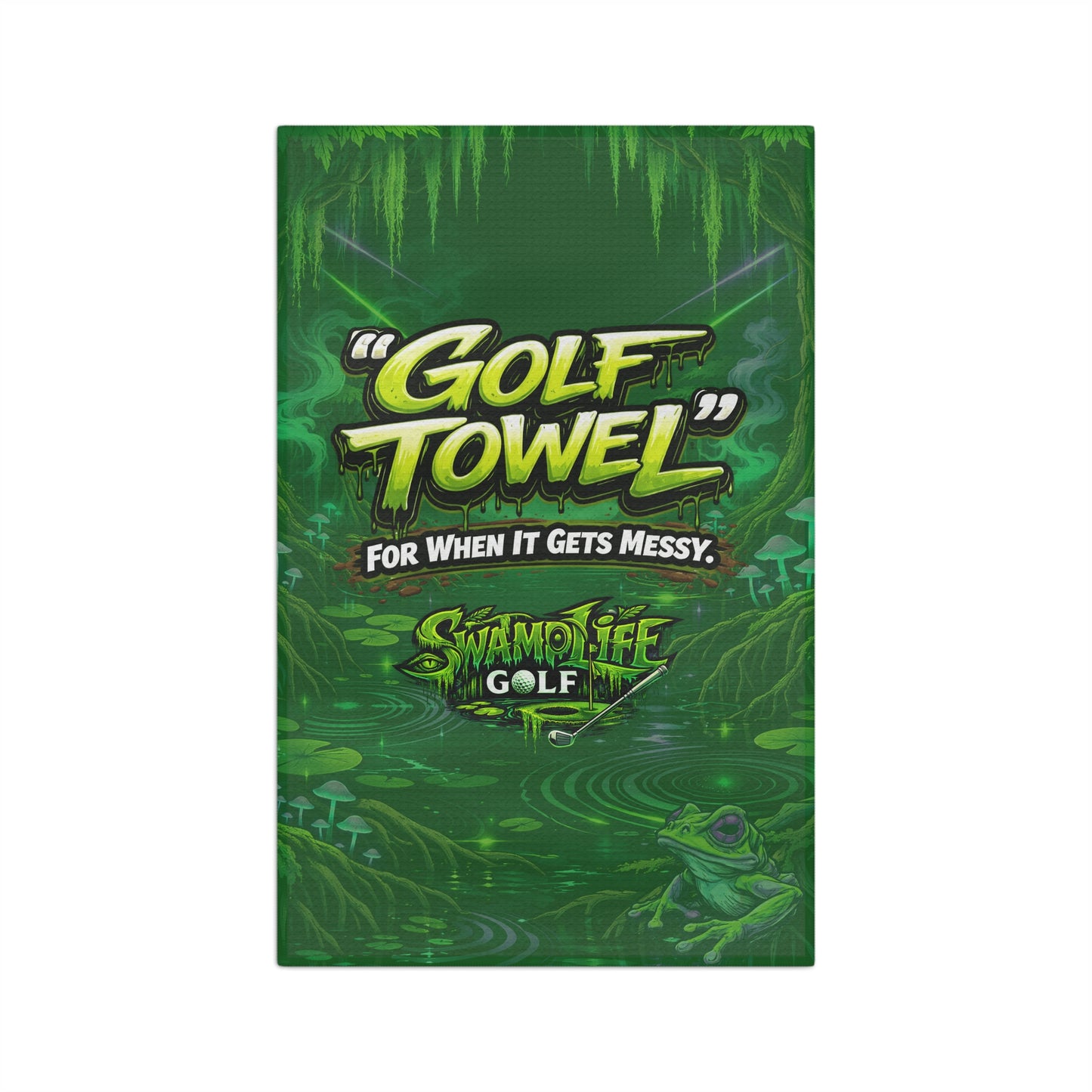 SwampLife: Golf  "Golf Towel" - MicrofiberCloth