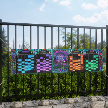 Hulaween 2026 Matte Stage Schedule Banner