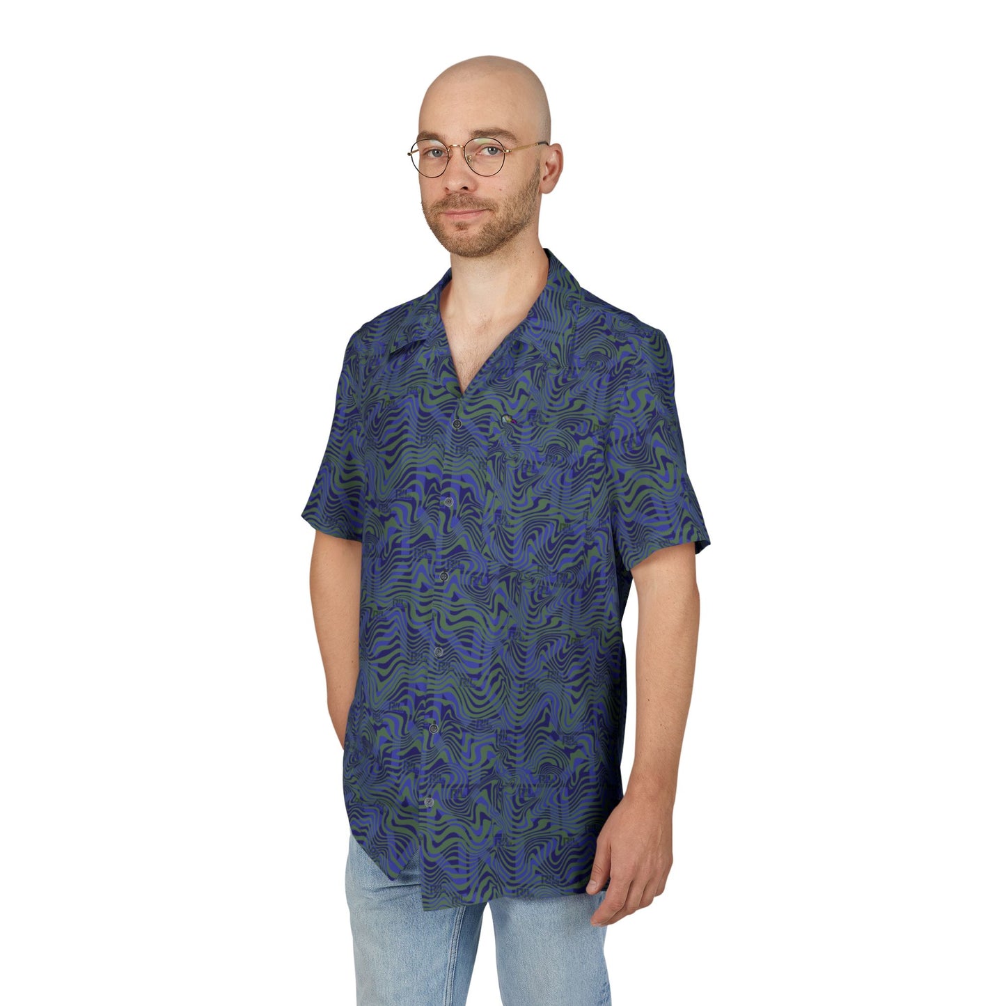 Really RIL Blue Wave Swamp Shirt