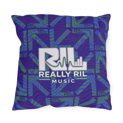 Really Ril Music Outdoor Pillow