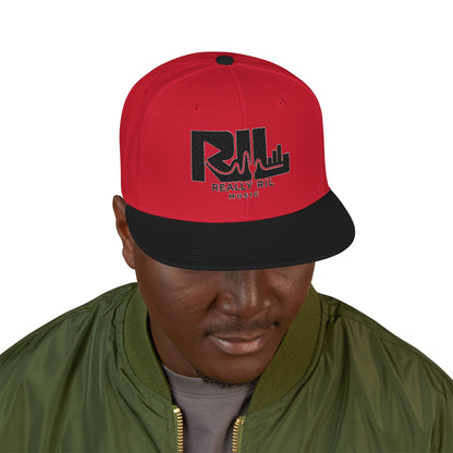 Really RIL Music - Embroidered Snapback Hat