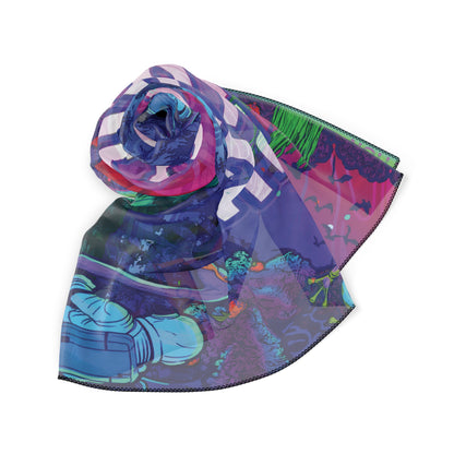 Vibrant Swamp - Festival Scarf