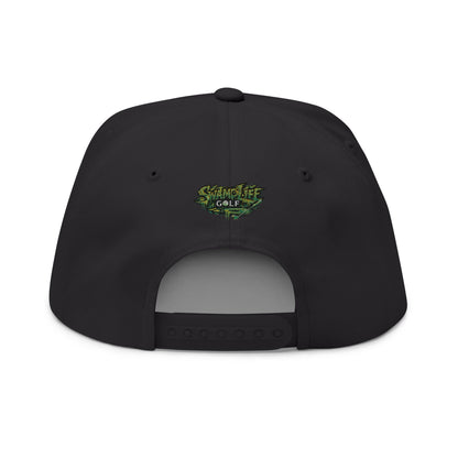 SwampLife Golf - GATOR Edition Embroidered Flat Bill Cap
