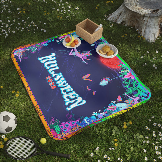 Vibrant HULA Picnic Blanket/Outdoor Throw