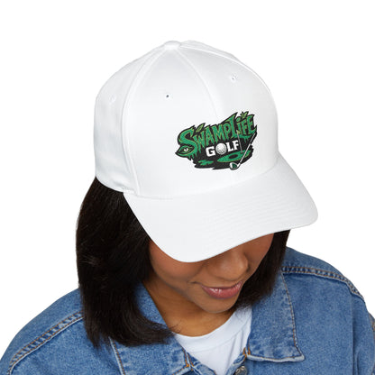 SwampLife Golf Embroidered Cap — 'Fore Real' Fitted Hat