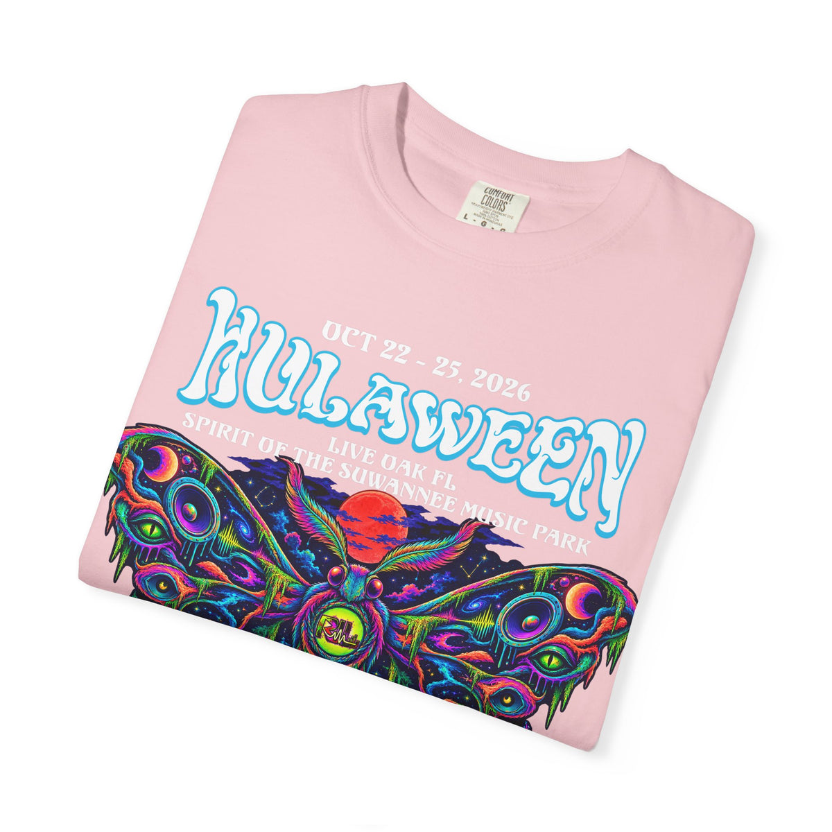 Hulaween Swamplife Moth Graphic T-Shirt