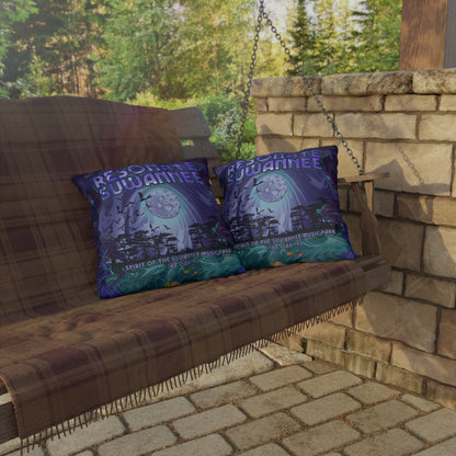 Vibrant SwampLife- Outdoor Pillow