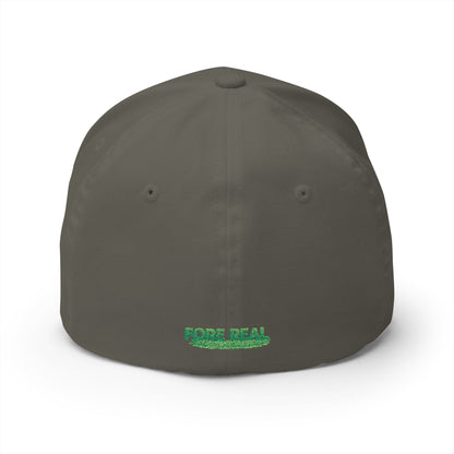 SwampLife Golf Embroidered Cap — 'Fore Real' Fitted Hat