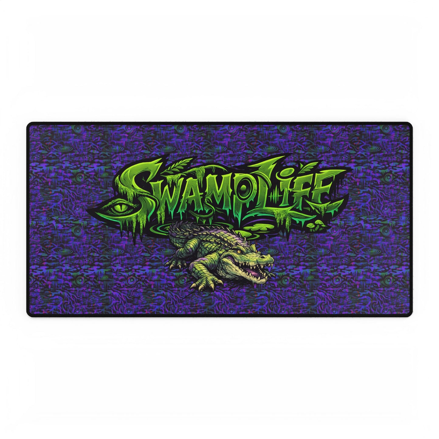Swamp Life Alligator Desk Mat
