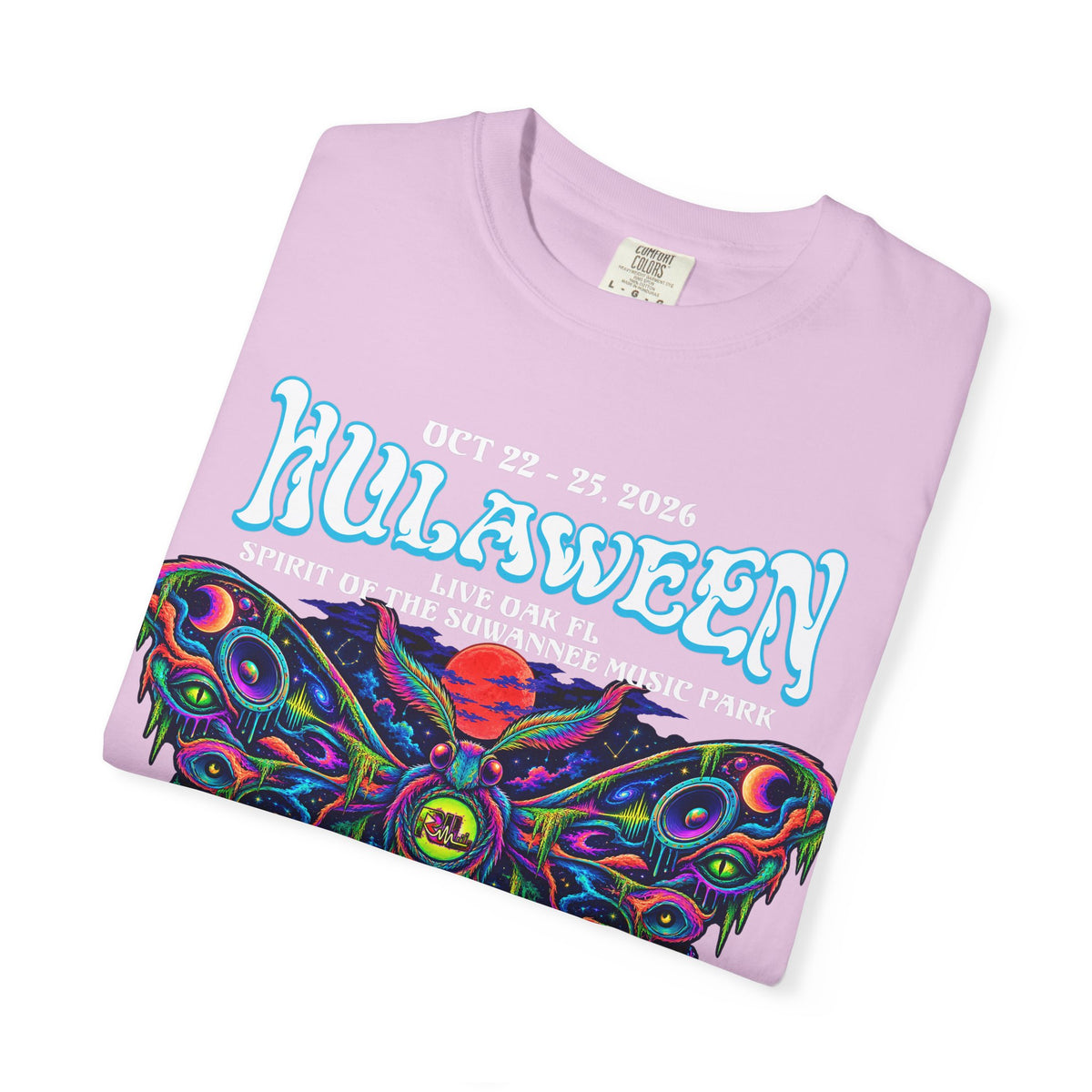 Hulaween Swamplife Moth Graphic T-Shirt