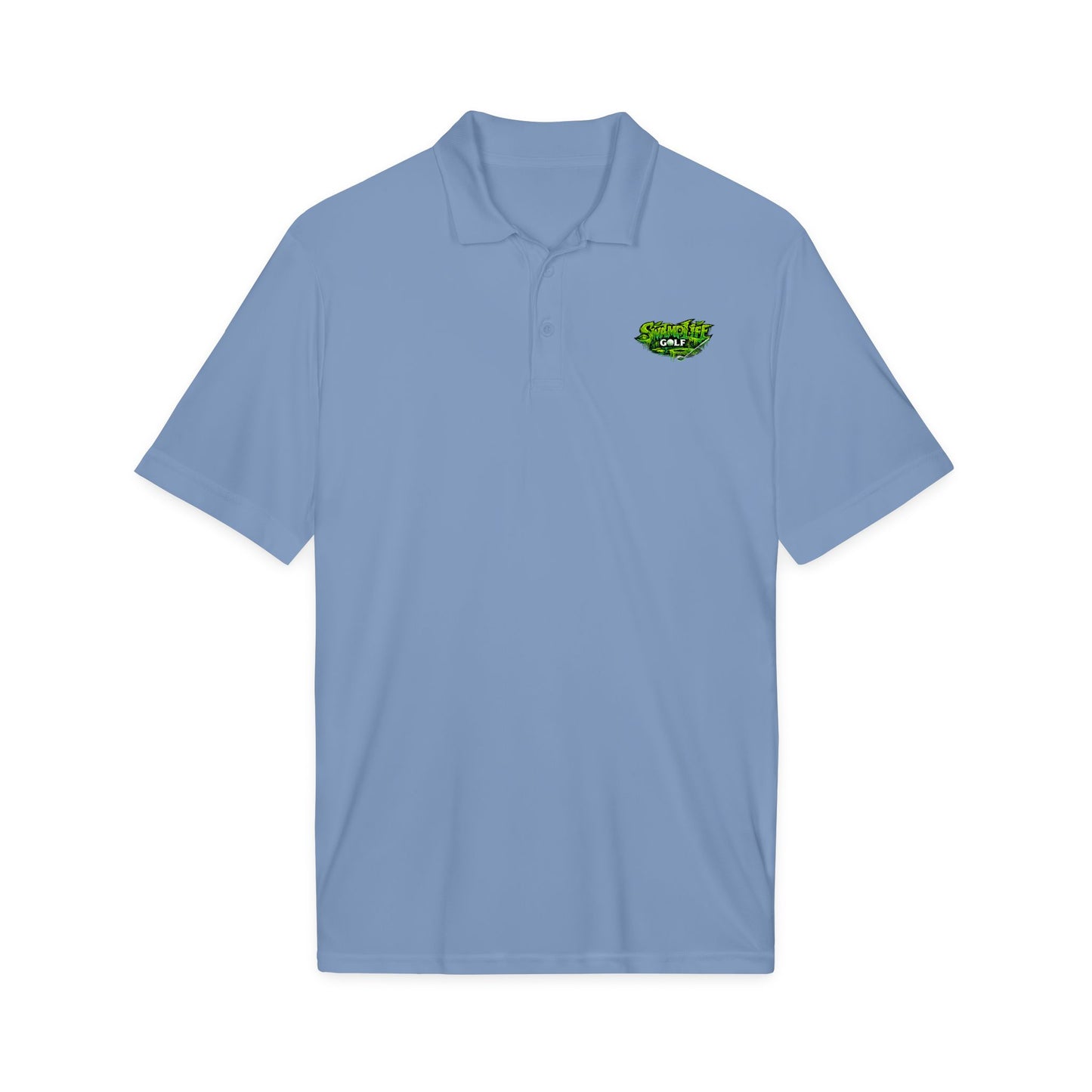 SwampLife Golf Logo Polo — Performance Sport Shirt