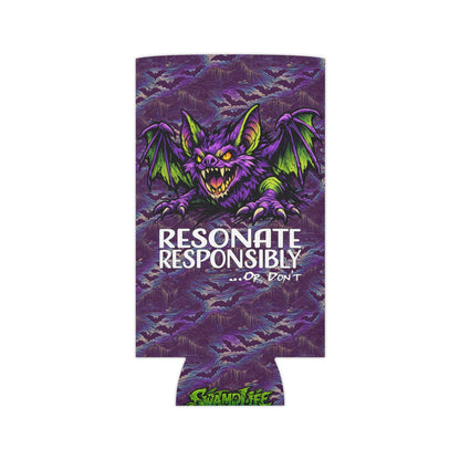 Stay Swampy & Resonate Responsibly - SwampLife Bat Koozie