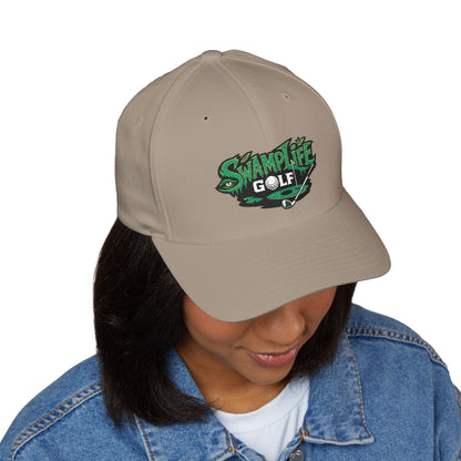 SwampLife Golf Embroidered Cap — 'Fore Real' Fitted Hat