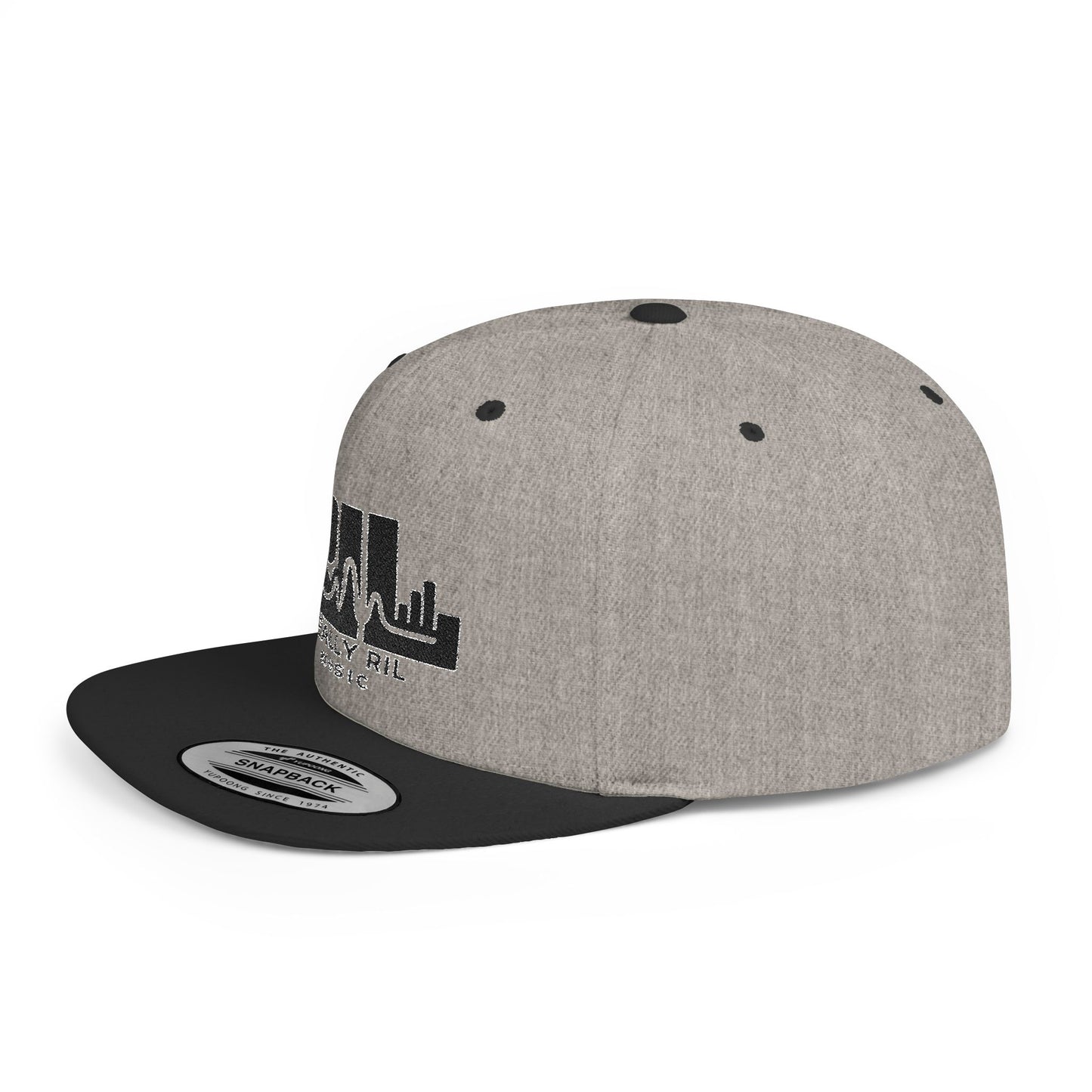 "Really Ril Music" Flat Bill Snapback Hat
