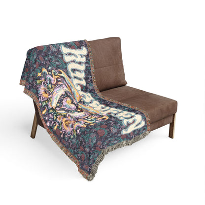 Hulaween Woven Blanket