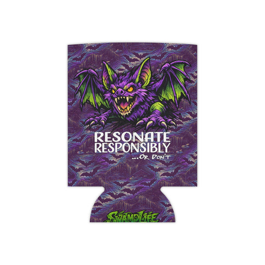 Stay Swampy & Resonate Responsibly - SwampLife Bat Koozie