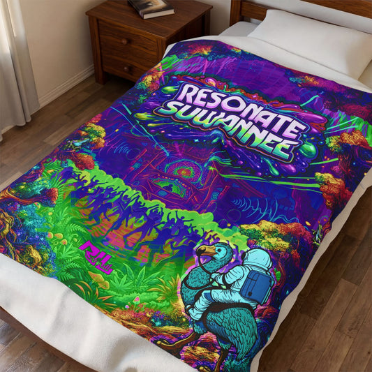 Vibrant Swamplife Throw