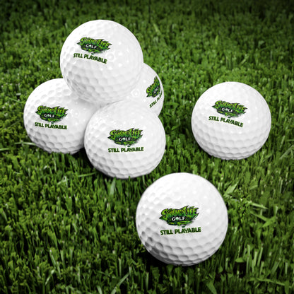 SwampLife: Golf - "Still Playable" Golf Balls, 6pcs