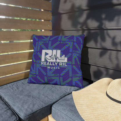 Really Ril Music Outdoor Pillow