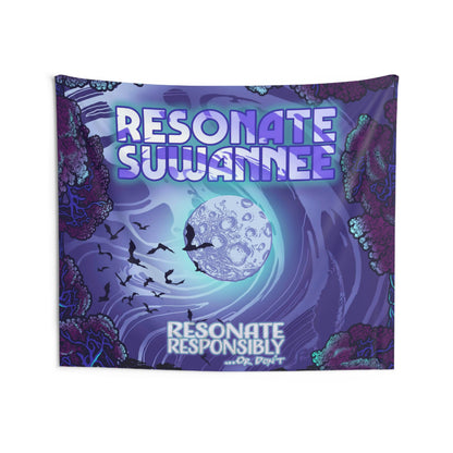 Moonlit Swamp Tapestry