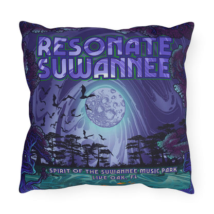 Vibrant SwampLife- Outdoor Pillow