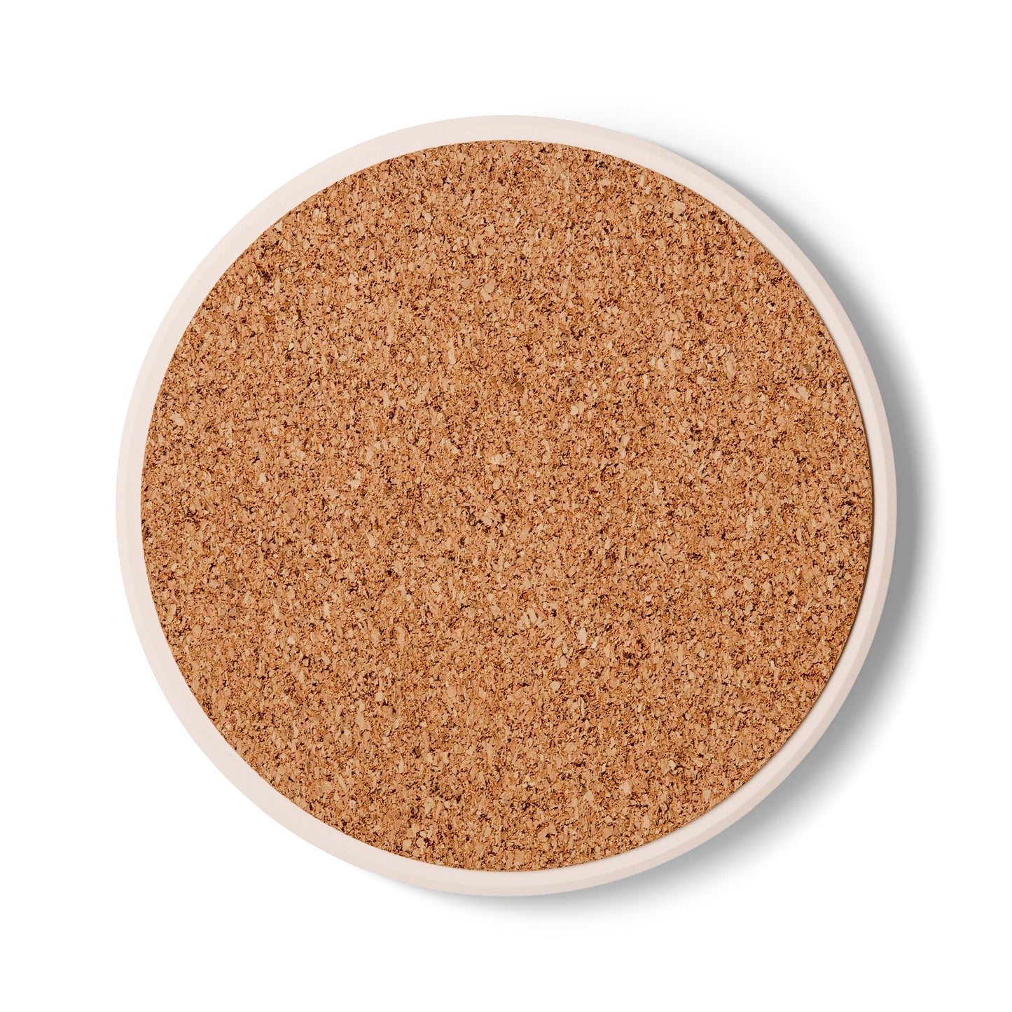 Vibrant Psychedelic Festival Ceramic Coaster