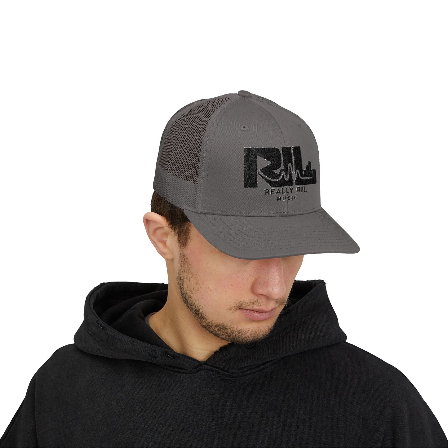 Really RIL Music Snapback Trucker Cap