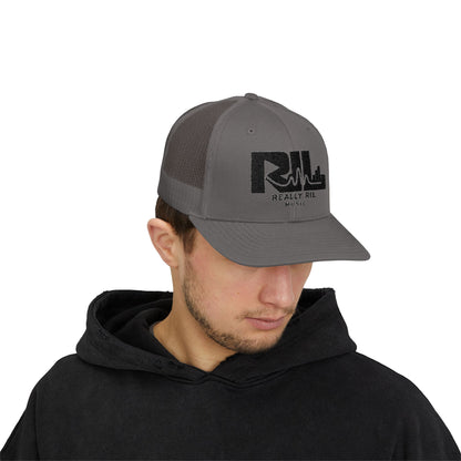 Really RIL Music Snapback Trucker Cap