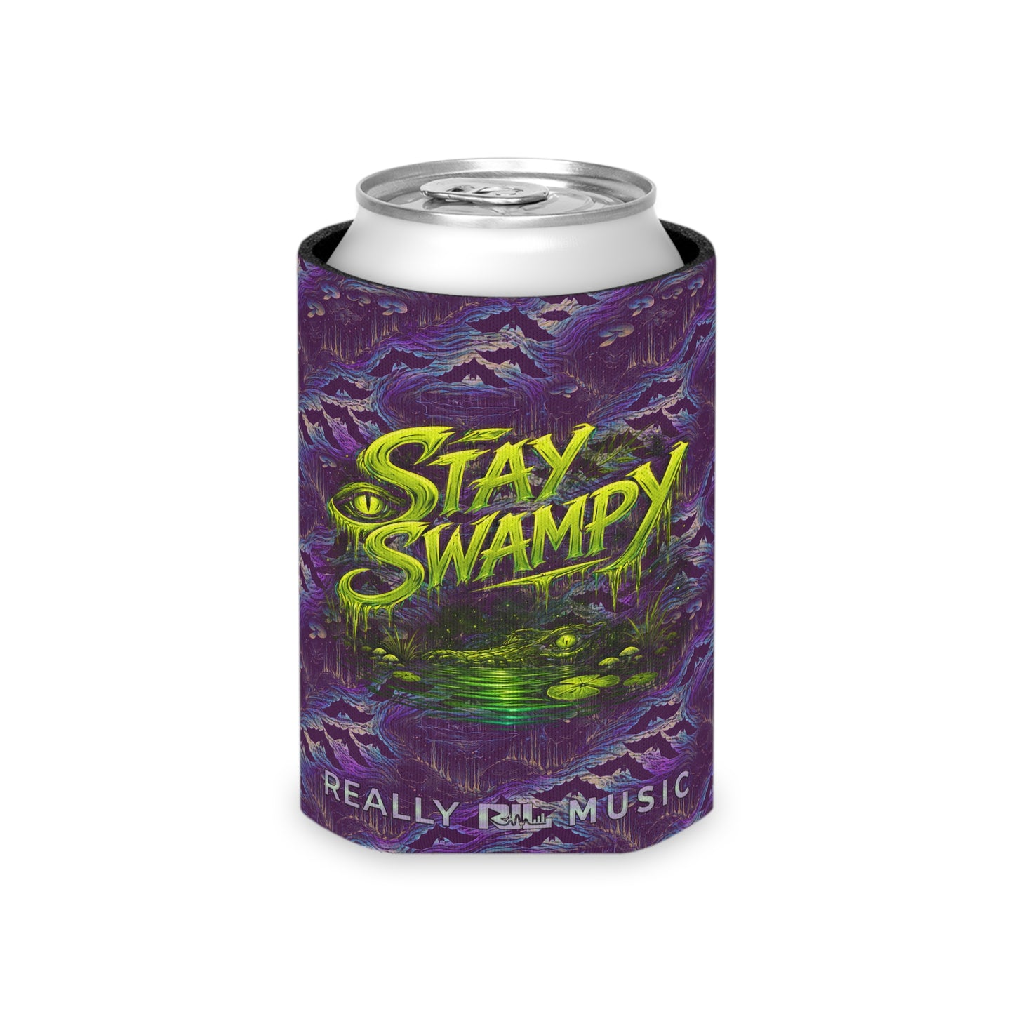 Stay Swampy & Resonate Responsibly - SwampLife Bat Koozie