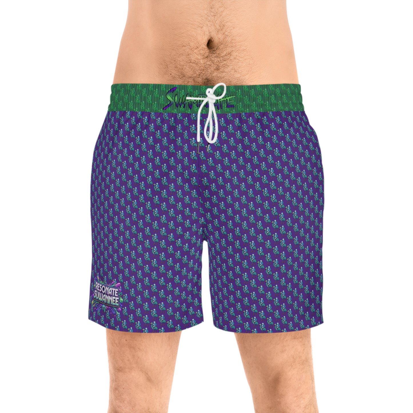 SwampLife Patterned Men's Swim Shorts