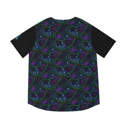 Swamp Bass Patterned Baseball Jersey