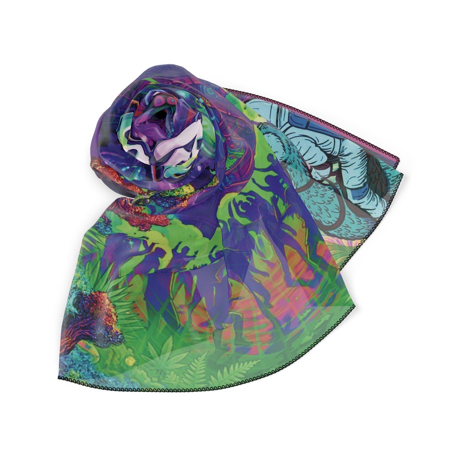 Vibrant Swamplife Scarf