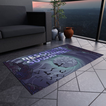 Outdoor Rug/Festival Mat — Moonlit Forest