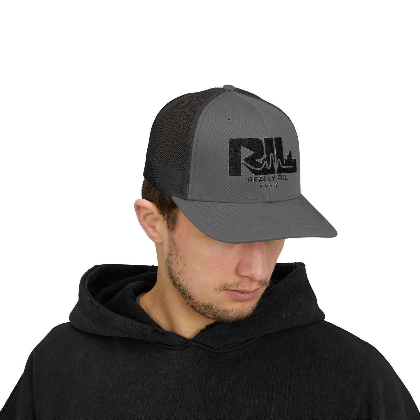 Really RIL Music Snapback Trucker Cap