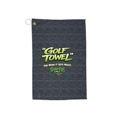 SwampLife-Golf -  "Golf Towel" FORE When Things Get Messy