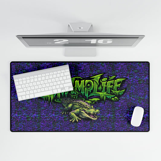 Swamp Life Alligator Desk Mat