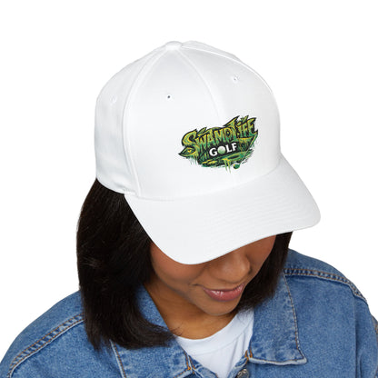SwampLife Golf Embroidered Cap — 'Fore Real' Fitted Hat
