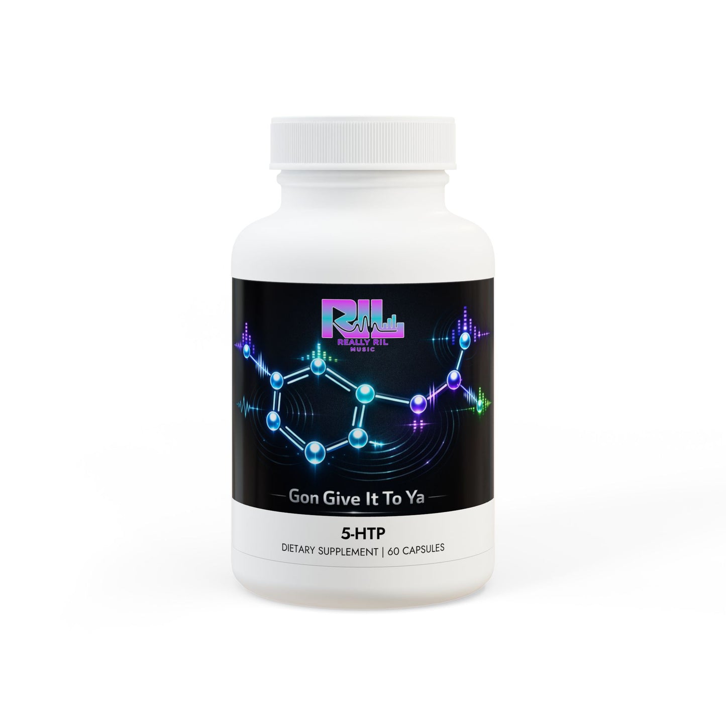 "X Gon Give It To YA" - 5-HTP Supplement (60 Capsules) - By: Really RIL Music