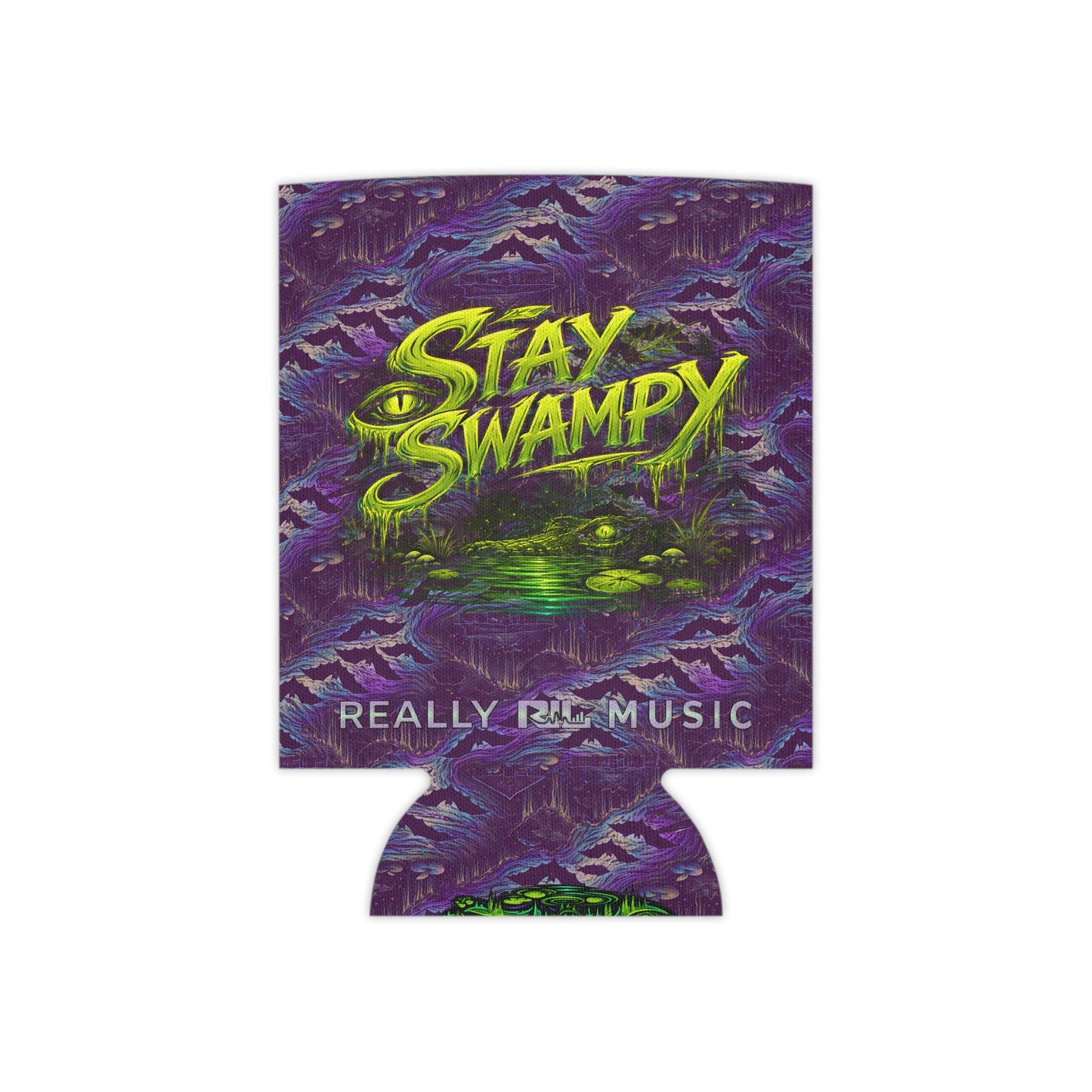 Stay Swampy & Resonate Responsibly - SwampLife Bat Koozie