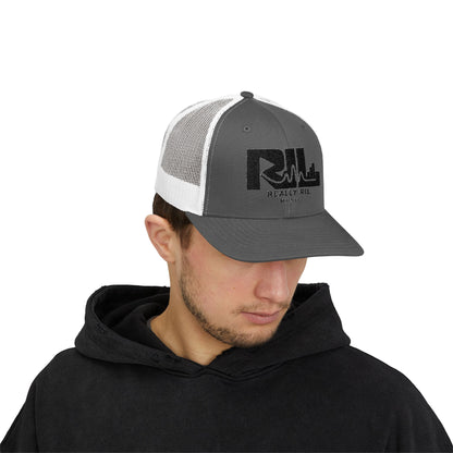 Really RIL Music Snapback Trucker Cap