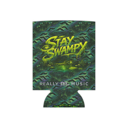 Stay Swampy & Resonate Responsibly - SwampLife Gator Koozie