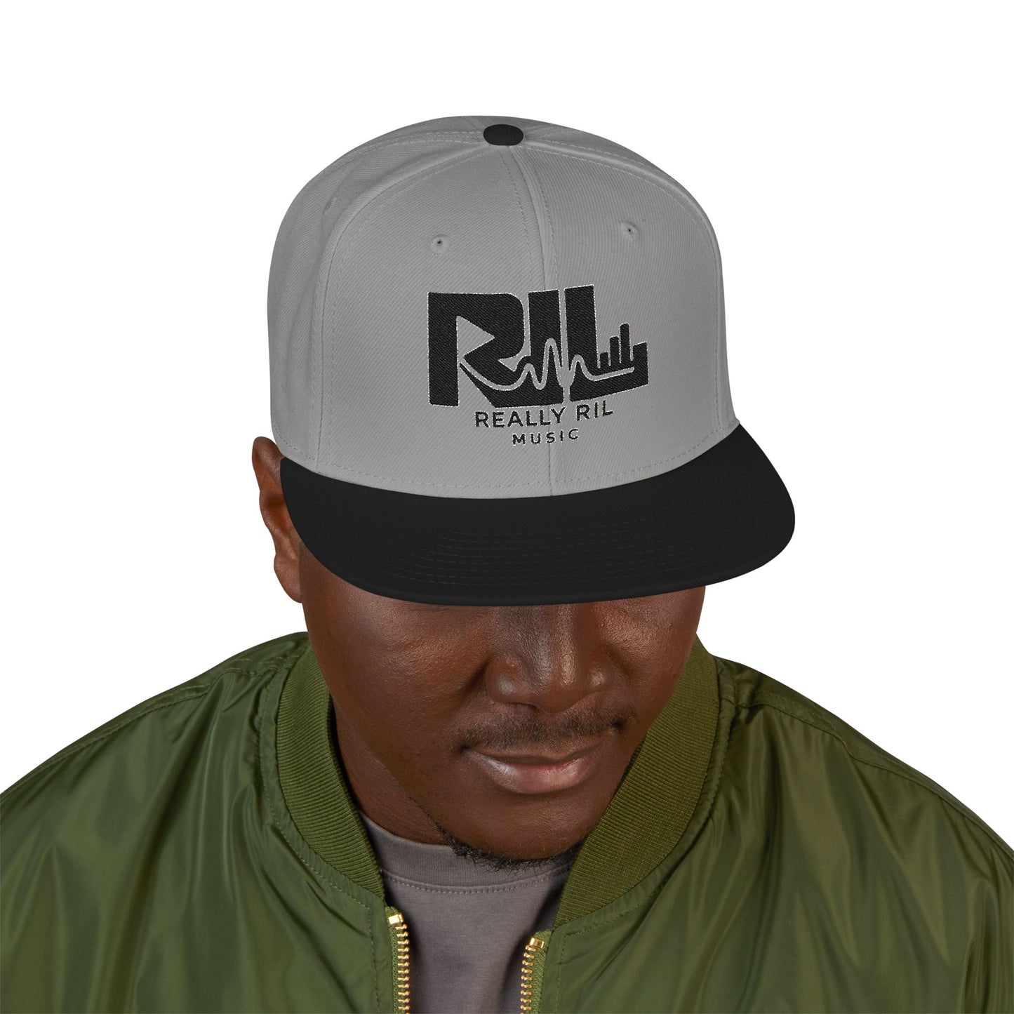 Really RIL Music - Embroidered Snapback Hat