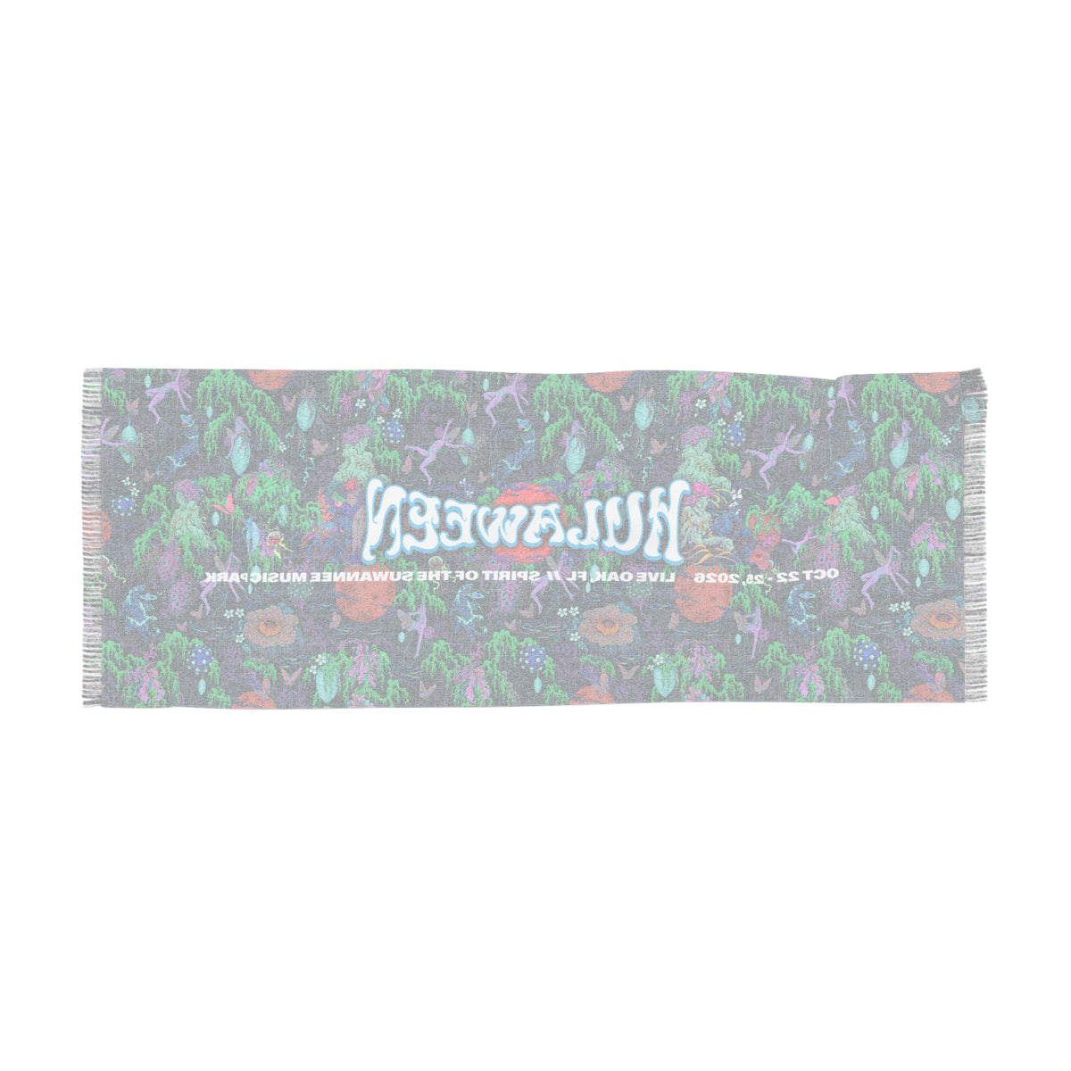 Halloween Floral Light Scarf