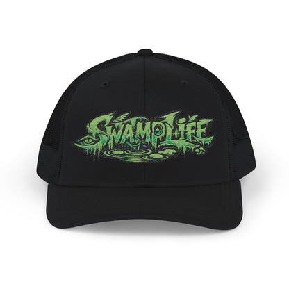 Swamp Life Embroidered Trucker SnapBack